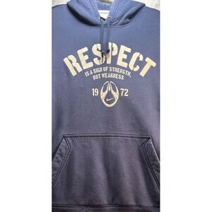 Nike Hoodie Respect Is A Sign of Strength Not Weakness‎ Mens Large